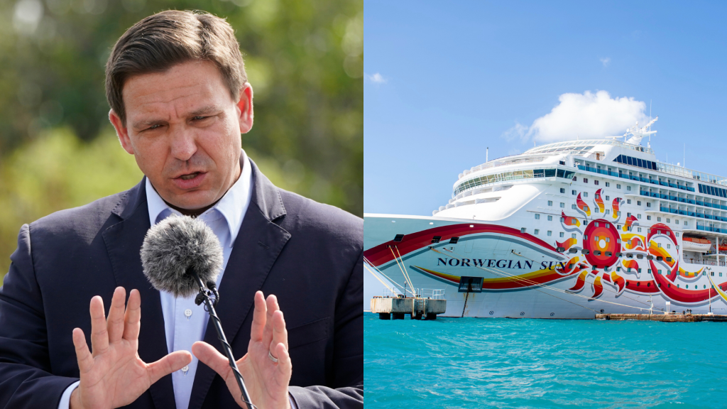 The COVID Cruise Ship Saga Is Really Not Going Well for Ron DeSantis