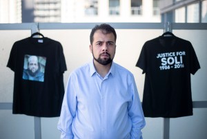 Yusuf Faqiri, is photographed in his Toronto home on Nov 10 2020. Faqiri's brother Soleiman Faqiri spent 11 days in solitary confinement at Central East Correctional Centre in Lindsay, Ont., before he died on Dec. 15, 2016.
