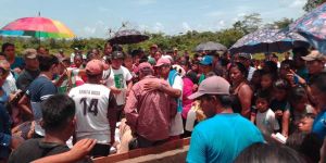 Indigenous people mourn the loss of friends and loved ones killed in a massacre that took place in  the Bosawas Biosphere Reserve   in late August.