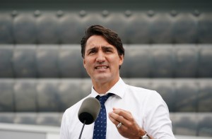 Liberal leader Justin Trudeau