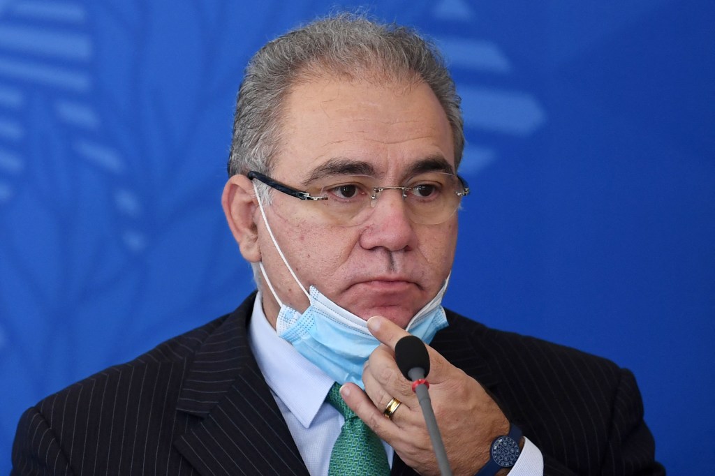 Brazil’s Health Minister Flipped Off New York Protesters—Then Tested Positive for COVID
