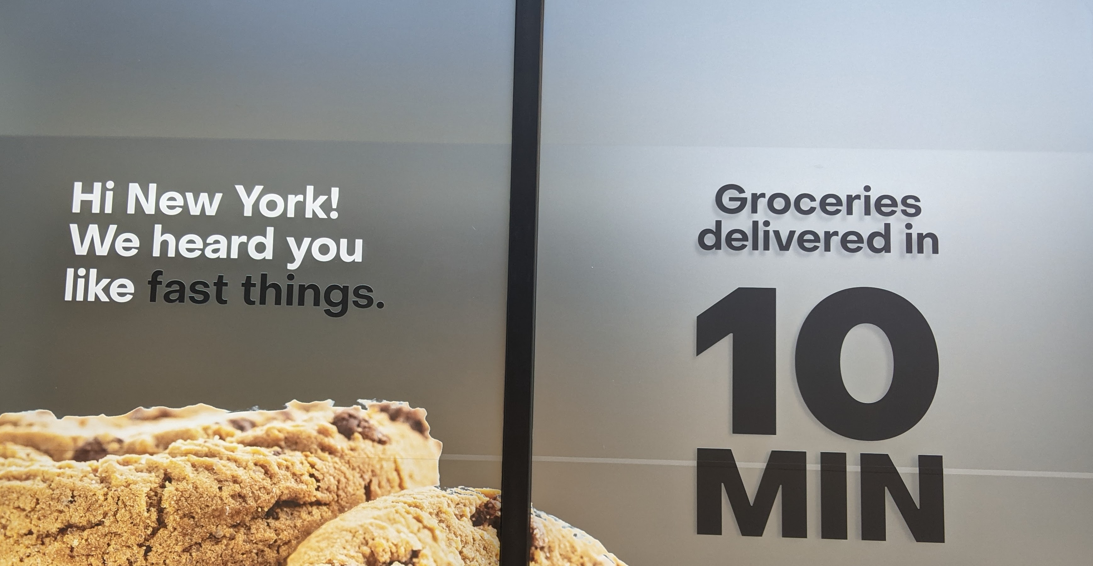 Cookies in 10 minutes, a concept heretofore impossible in New York City.