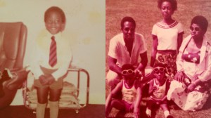 Nii Ayikwei Parkes childhood photos
