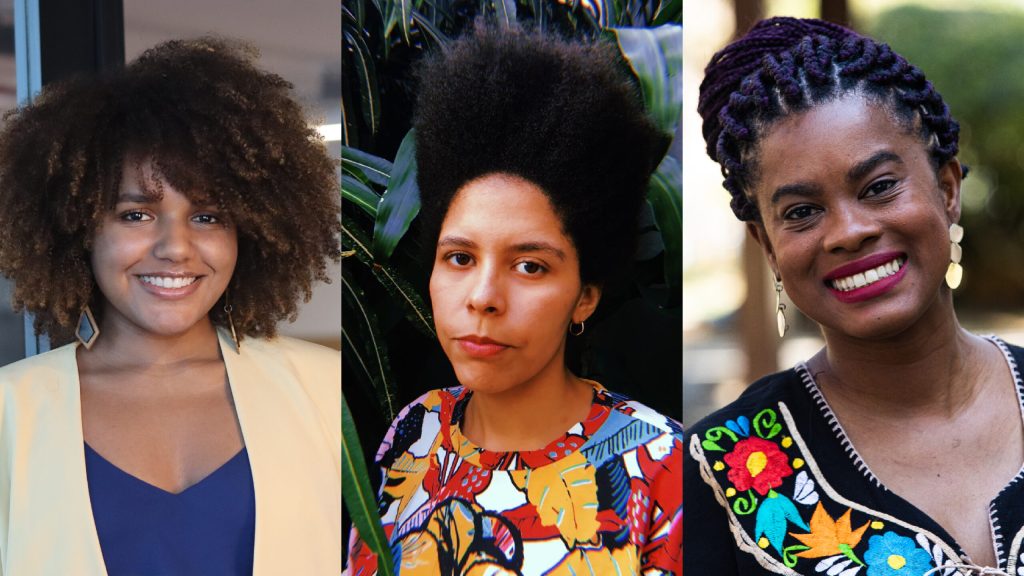 Yasmin, Carol y Bia, mujeres reivindicando su identidad negra brasileña