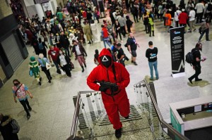 Squid Game, Korea Selatan, Permainan Bocah, Kekerasan, Kostum, Halloween