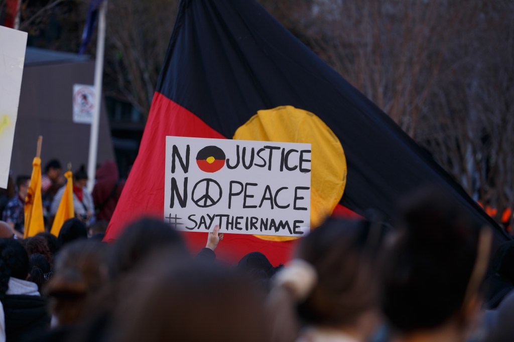 indigenous australian rally