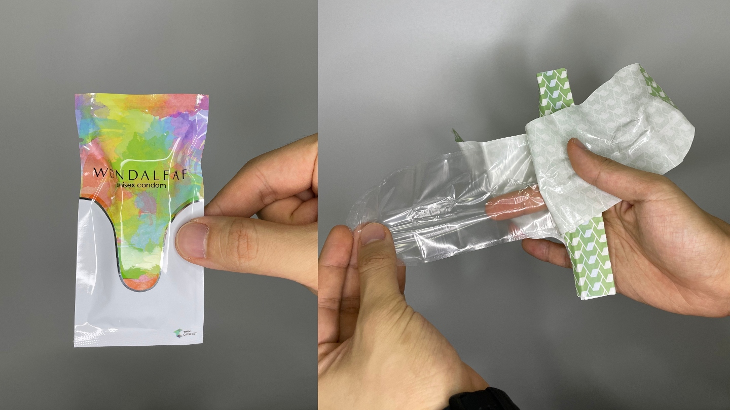 Wondaleaf Unisex Condom, prezervativ unisex din malaezia, prezervativ penis si vagin