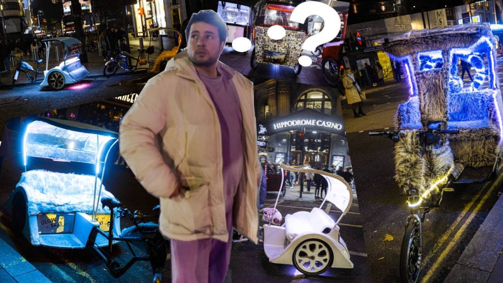 Who Are the People Paying to Ride London’s Extremely Loud, Expensive Rickshaws?