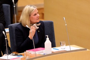 Magdalena Andersson Mundur Hanya 7 Jam Setelah Terpilih Jadi Perdana Menteri Swedia