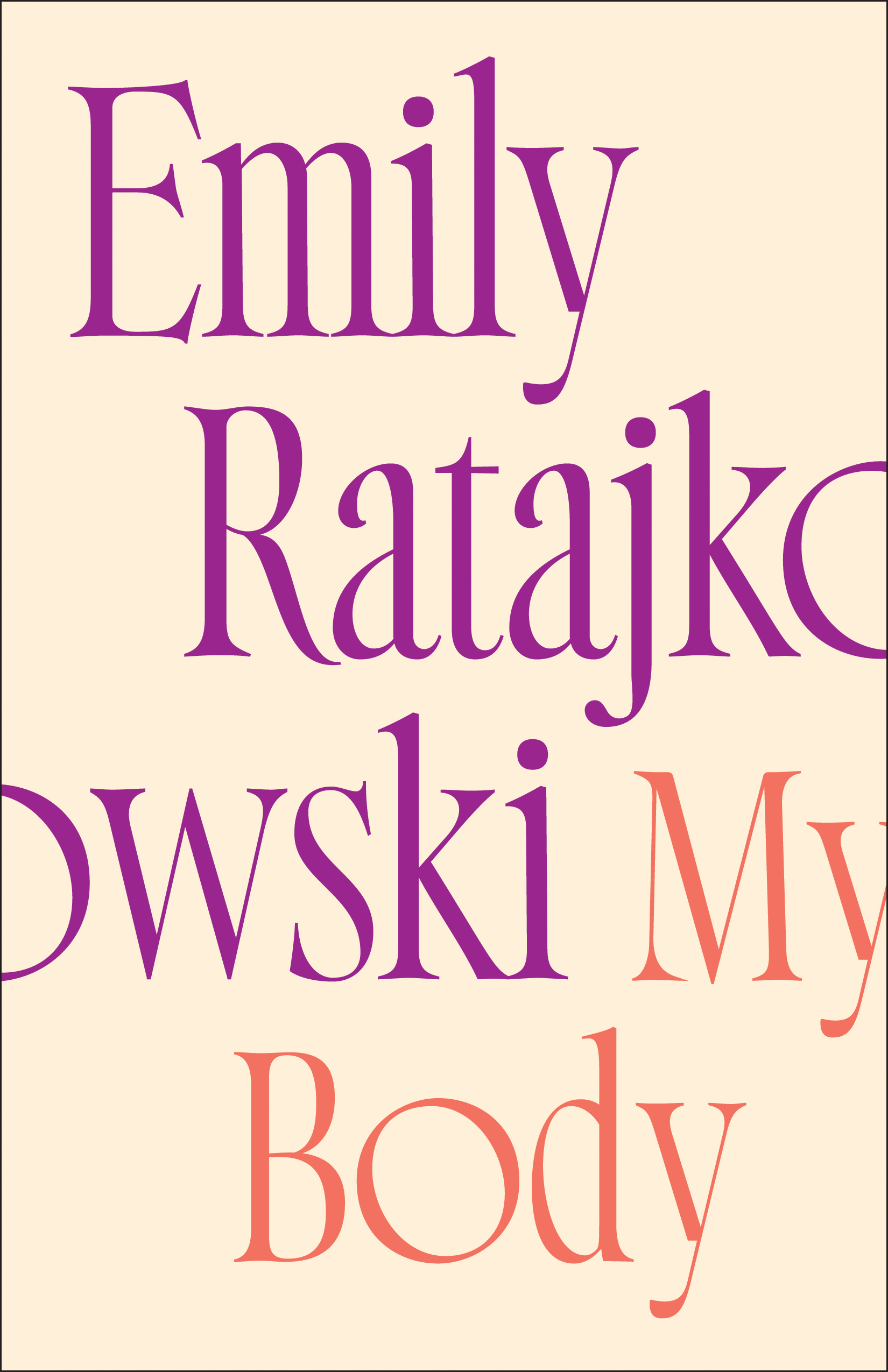 My Body Cover Emily Ratajkowski