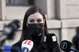 Finnish Prime Minister Sanna Marin​. Photo: MARKKU ULANDER/Lehtikuva/AFP via Getty Images