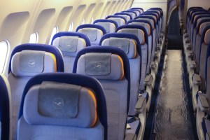 A Lufthansa plane without passengers. Photo: Alex Kraus/Bloomberg via Getty Images​