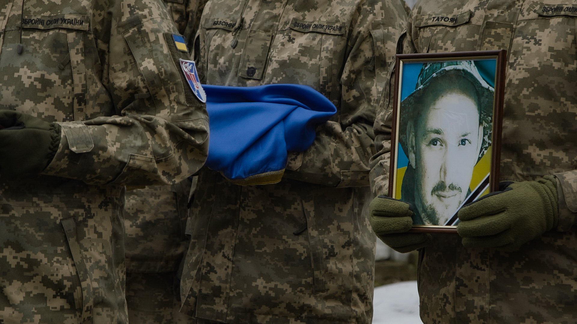 Viktor Kucherenko was killed at the front line earlier this month.