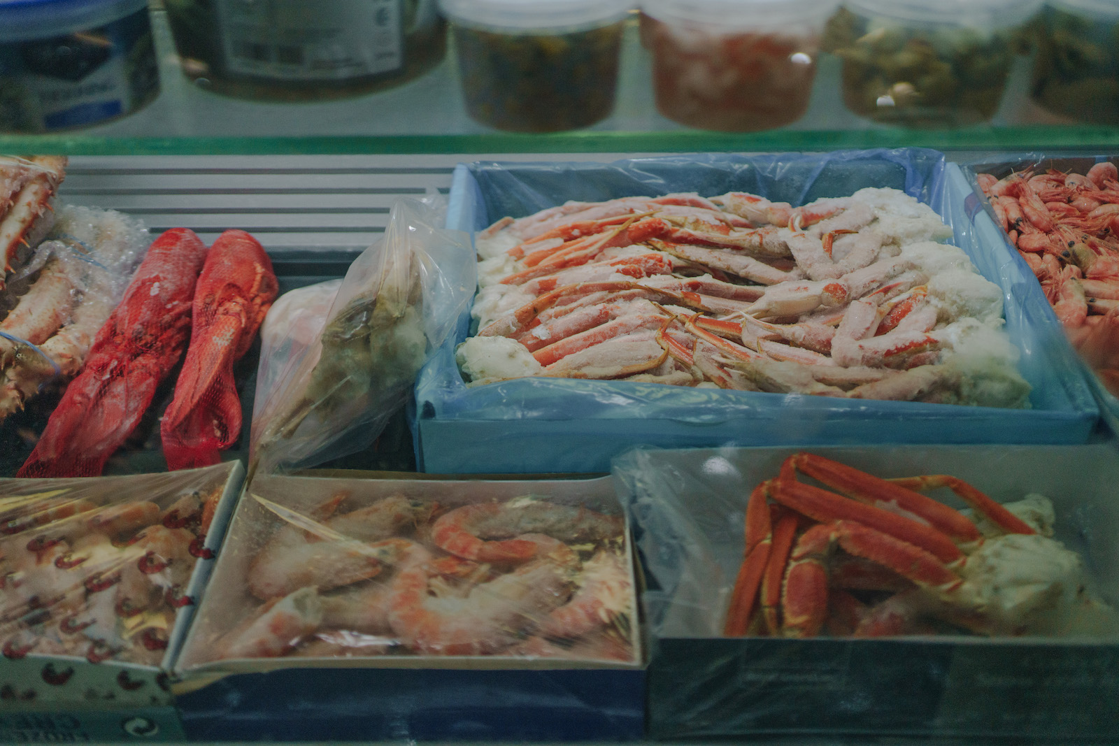 The UK's largest indoor fishmarket in Billingsgate
