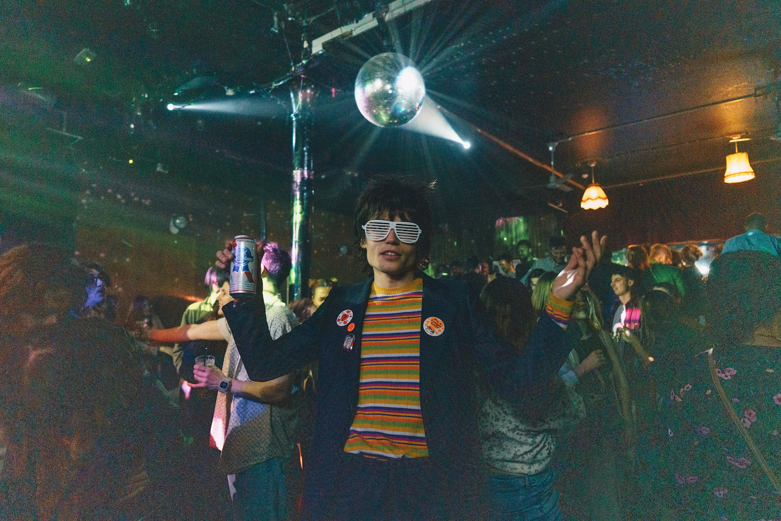 Jake Denton on the dancefloor at White Heat Club Night at the Lexington, Islington