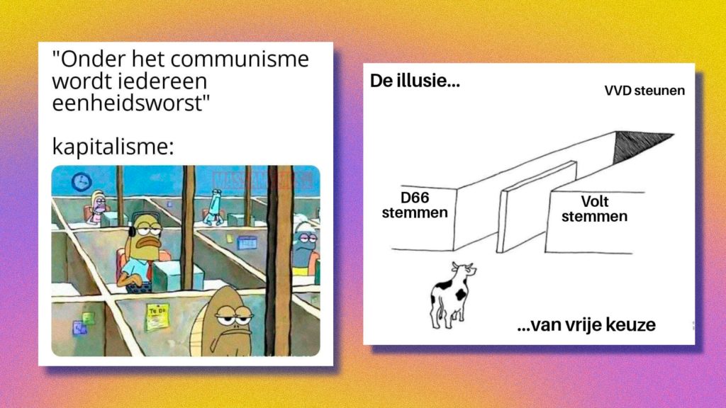 Meme-accounts hebben meer invloed op de verkiezingen dan je zou denken