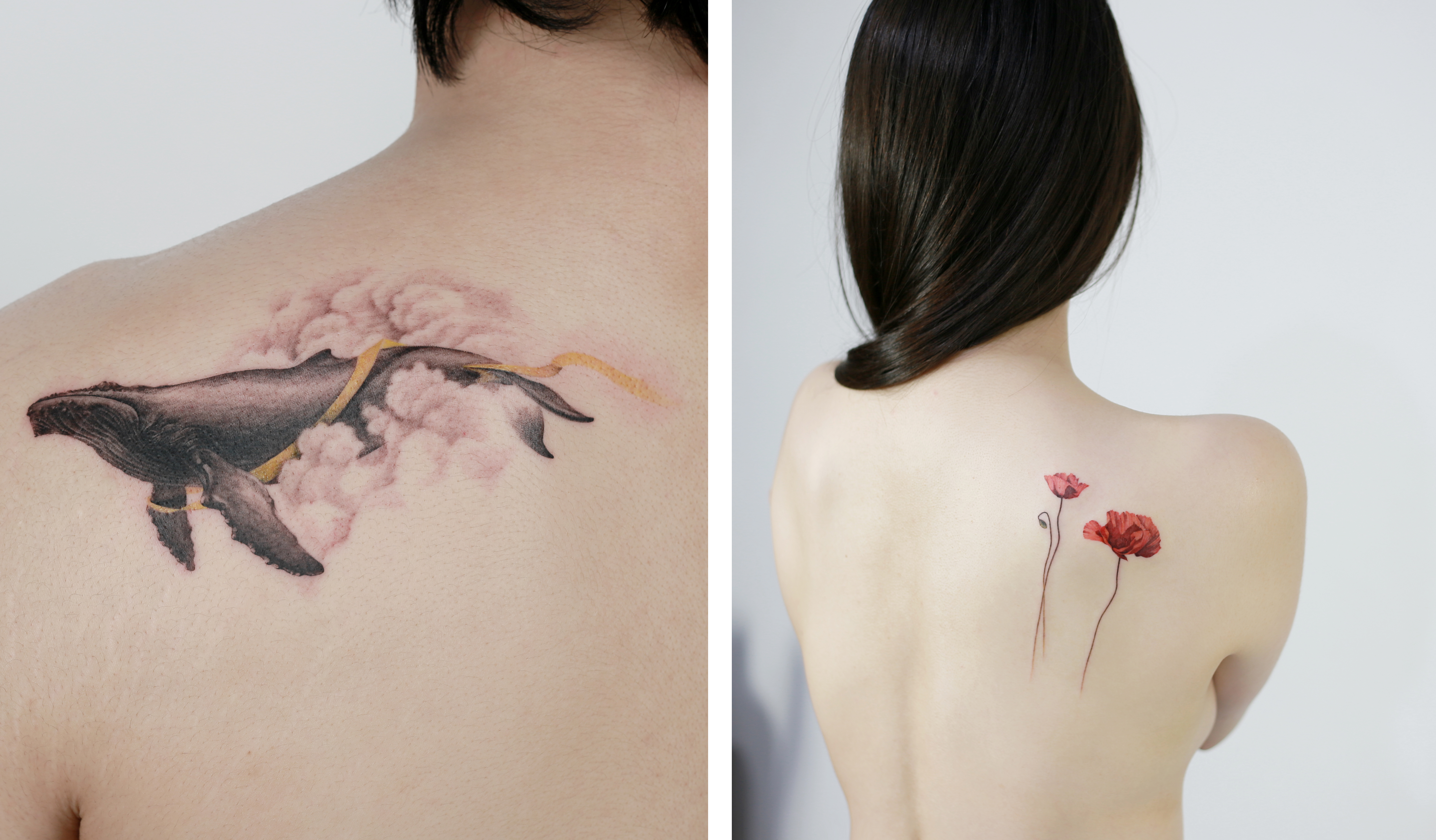LES ŒUVRES DE DOY, UN TATOUEUR CORÉEN RENOMMÉ. PHOTO : AVEC L’AIMABLE AUTORISATION DE DOY