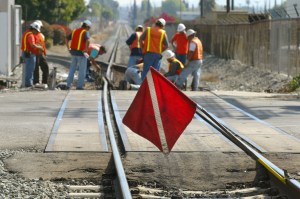 railroad workers