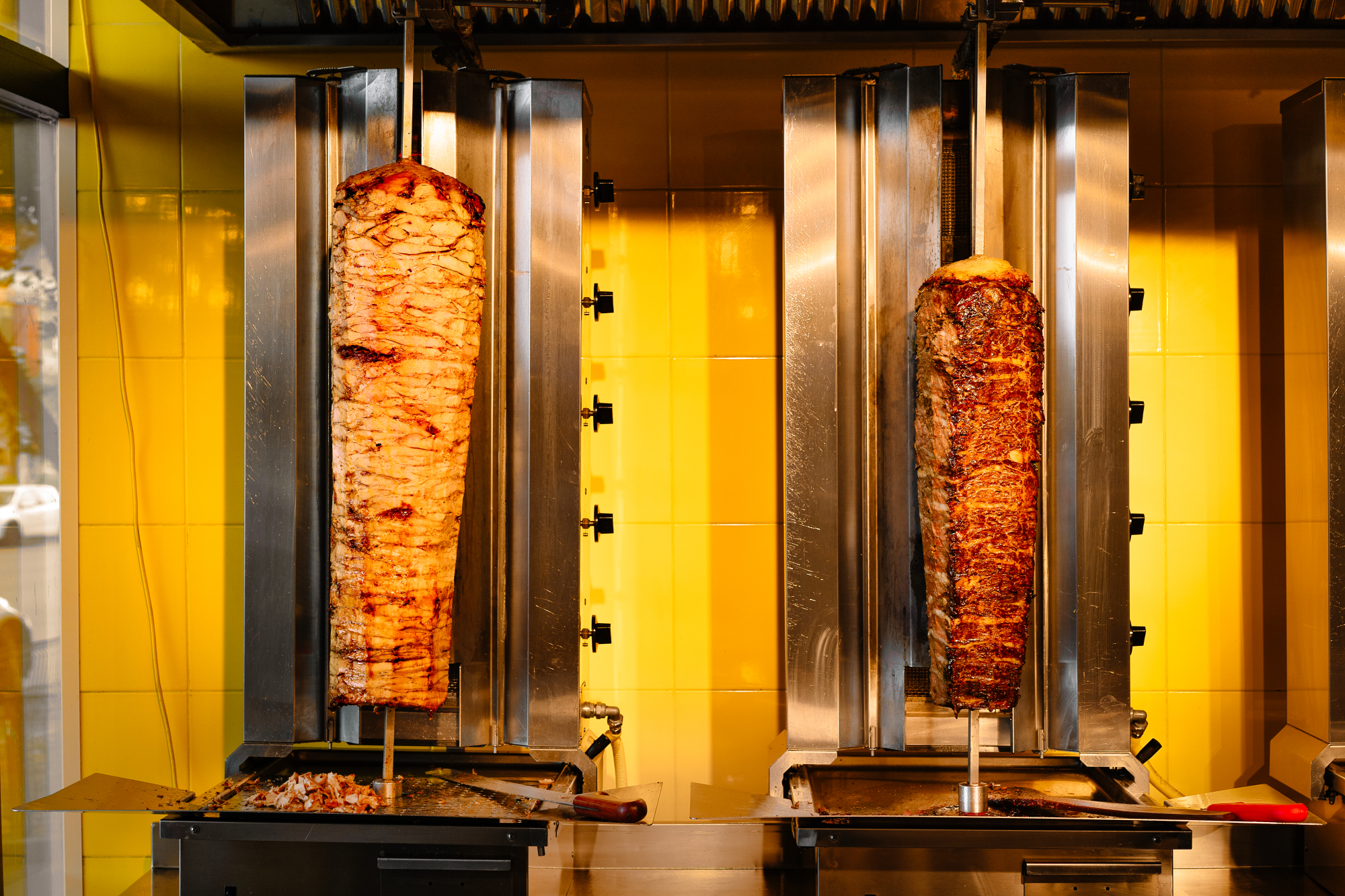 The popular street snack originated in the Ottoman Empire around the 18th century, with its name coming from the Turkish word “çevirme” which means “to turn.” Photo: Getty Images