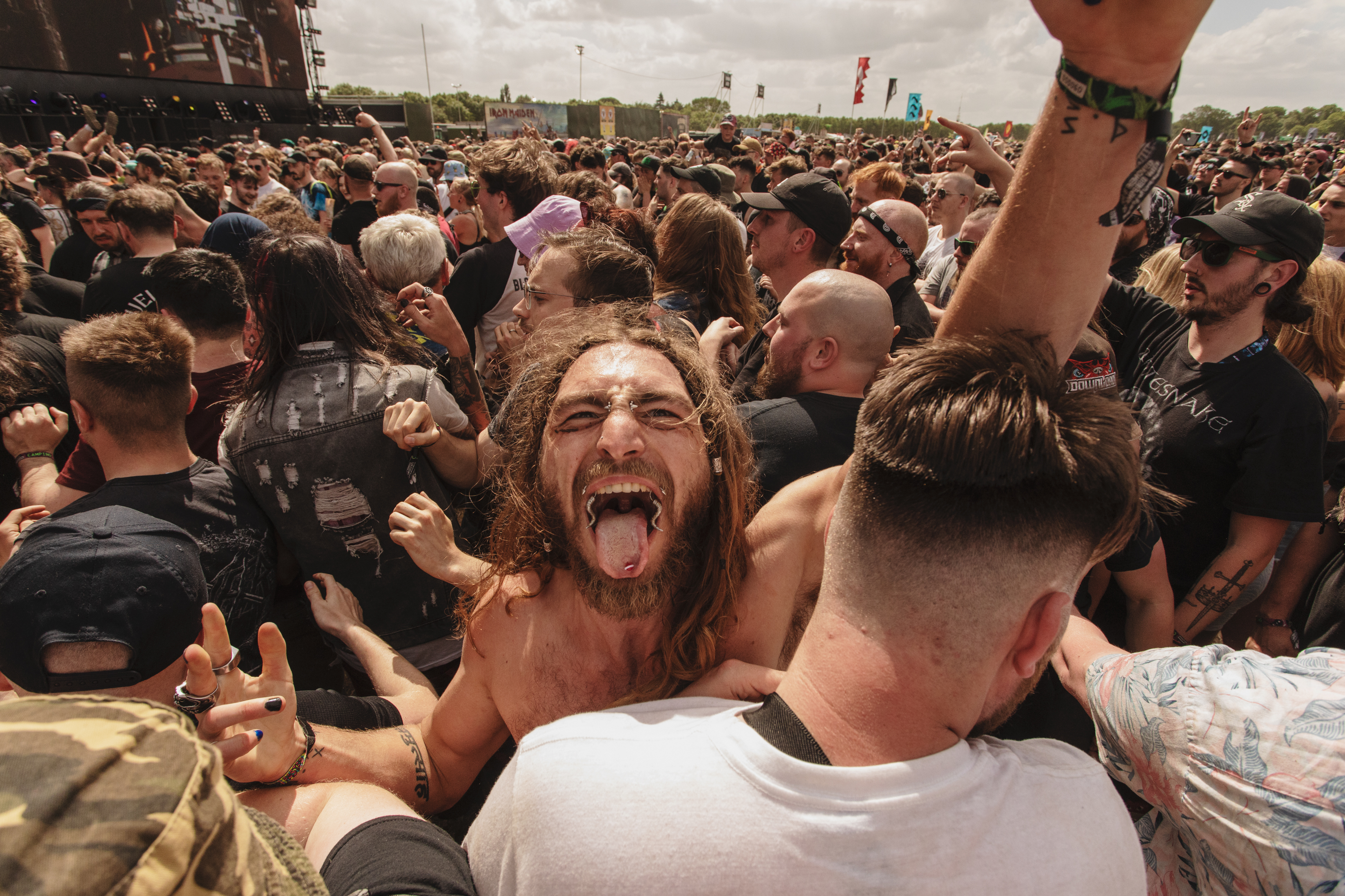 Mosh pit at Bury Tomorrow