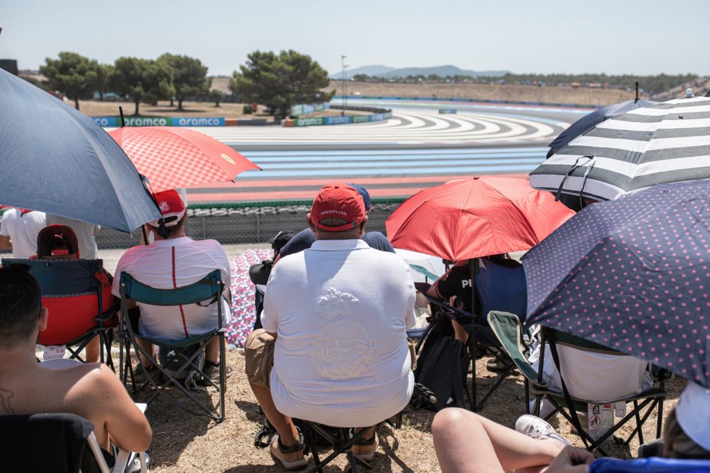 Avec les fans du (peut-être) dernier Grand Prix de France de Formule 1