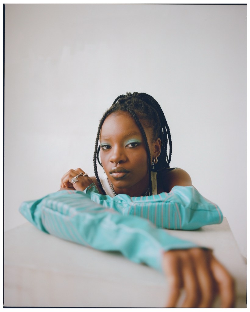 The US rapper and songwriter Talia Goddess.