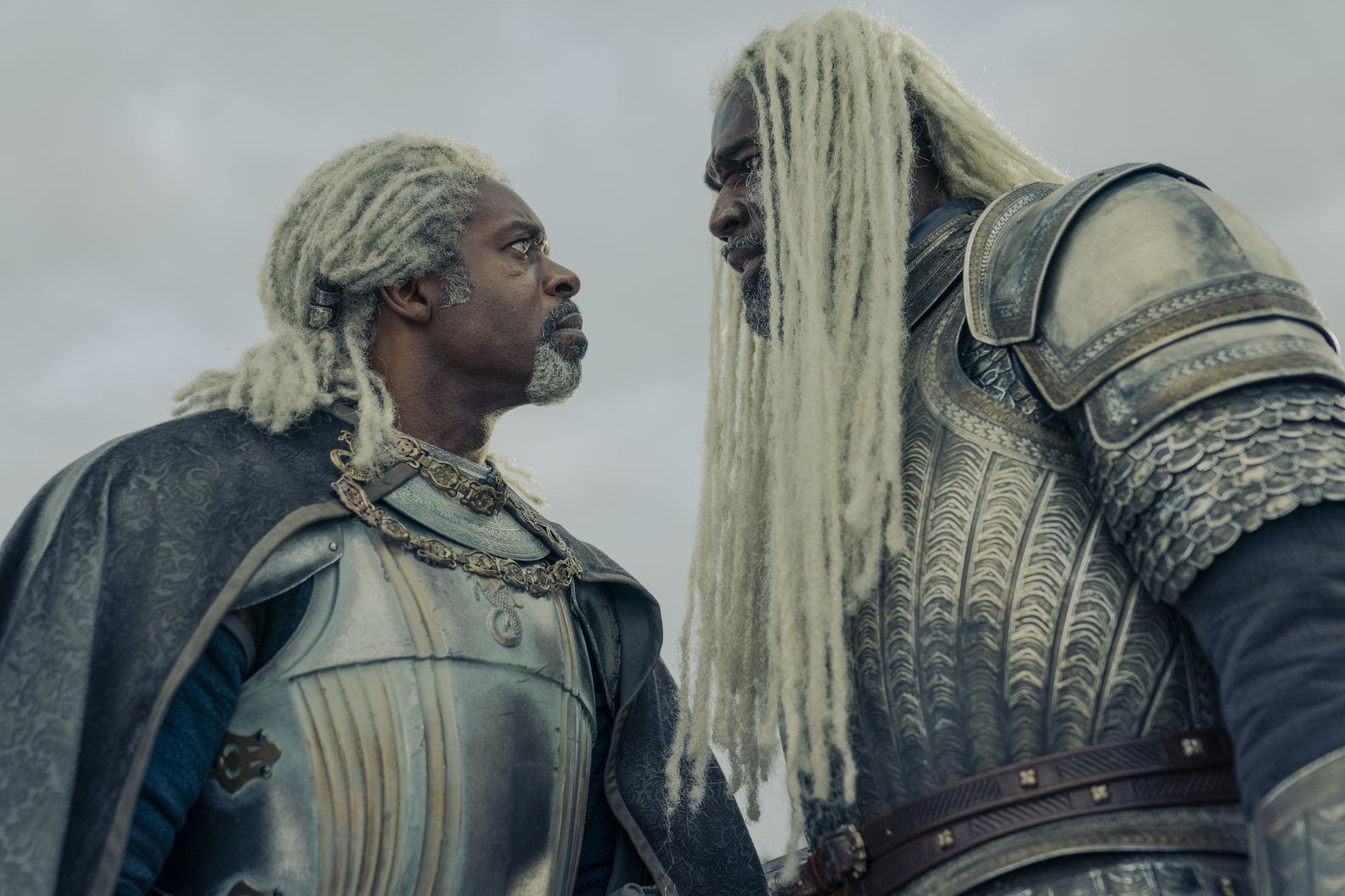 Wil Johnson and Steve Toussaint in House of the Dragon