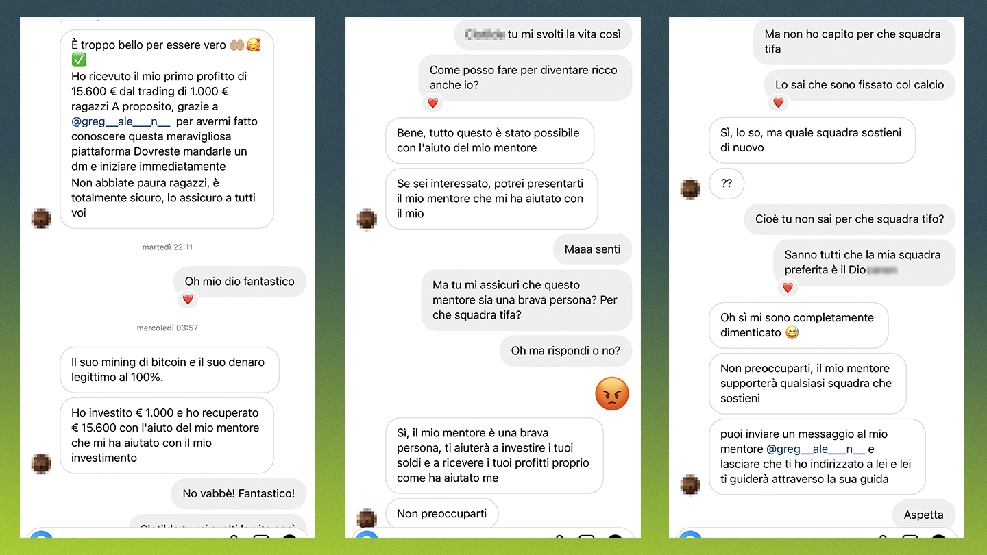 atacuri phishing, escroci tepe instagram