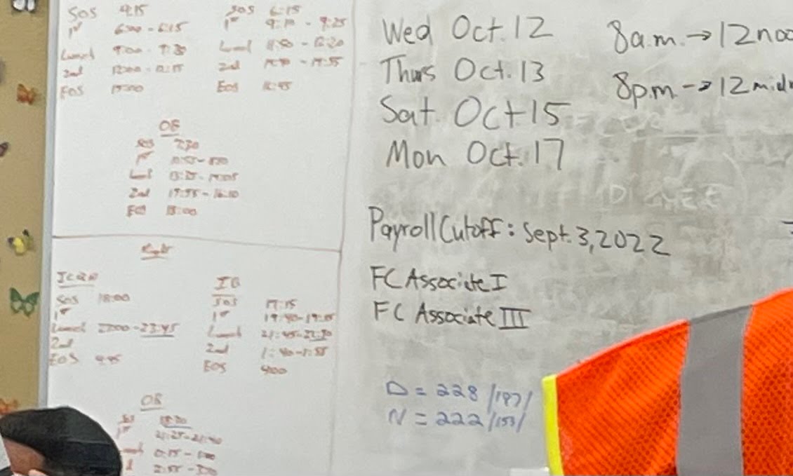 dates on amazon whiteboard