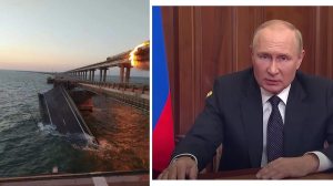 vladimir putin podul kerci crimeea ucraina atacuri rachete