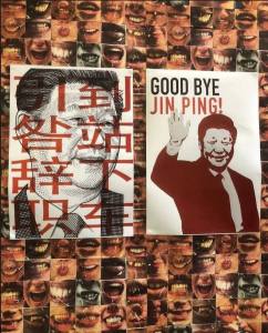 Demo menolak periode ketiga presiden Xi jinping Tiongkok di berbagai negara pakai teknologi airdrop