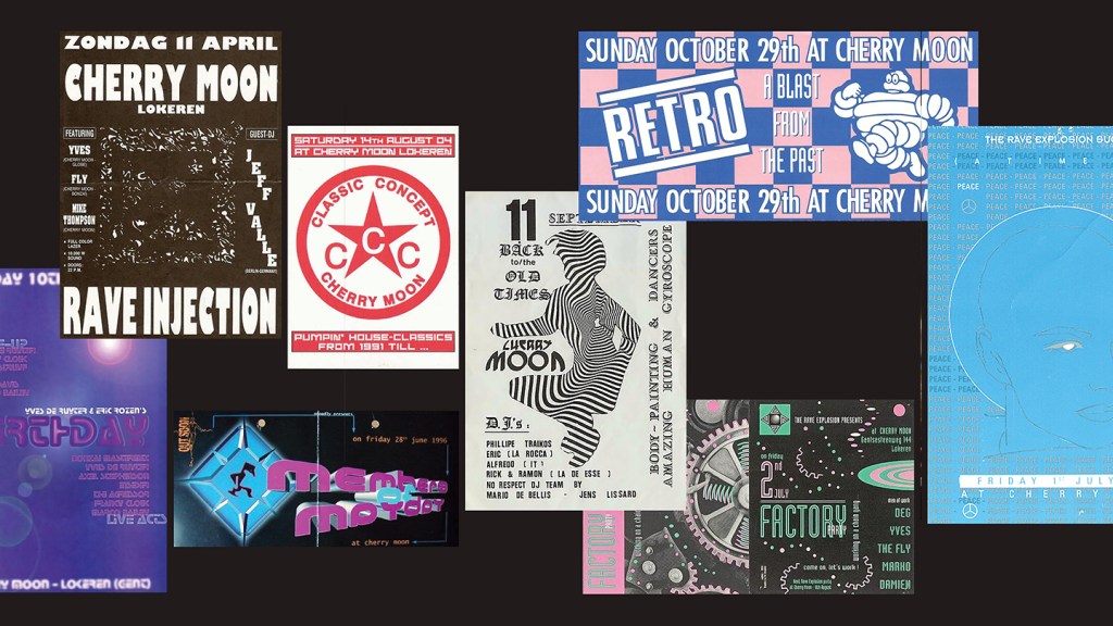 Epoque flyers rave 1990 1980