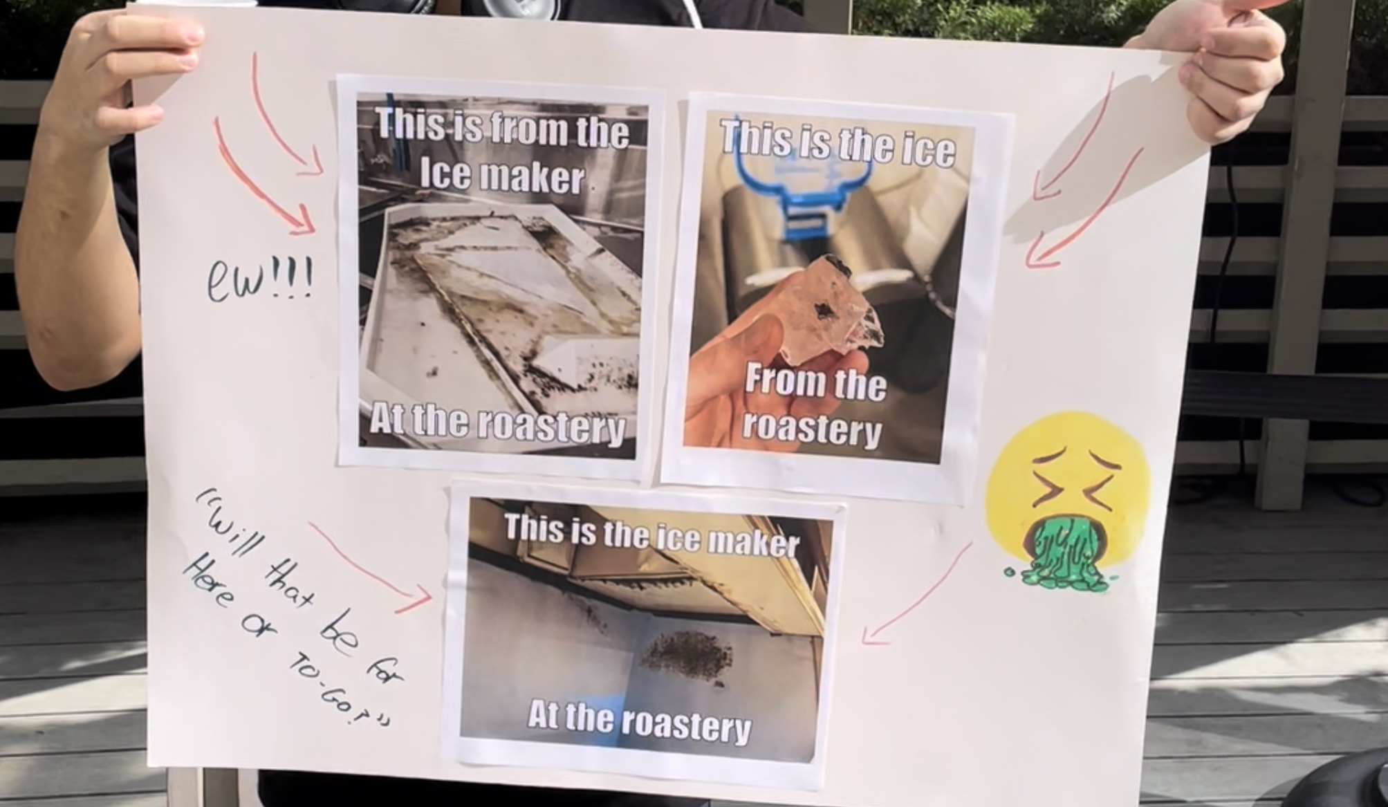 a protest sign