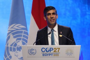 Alaa Abd el-Fattah rishi sunak cop27
