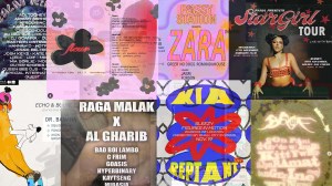 collage of event posters happening around australia