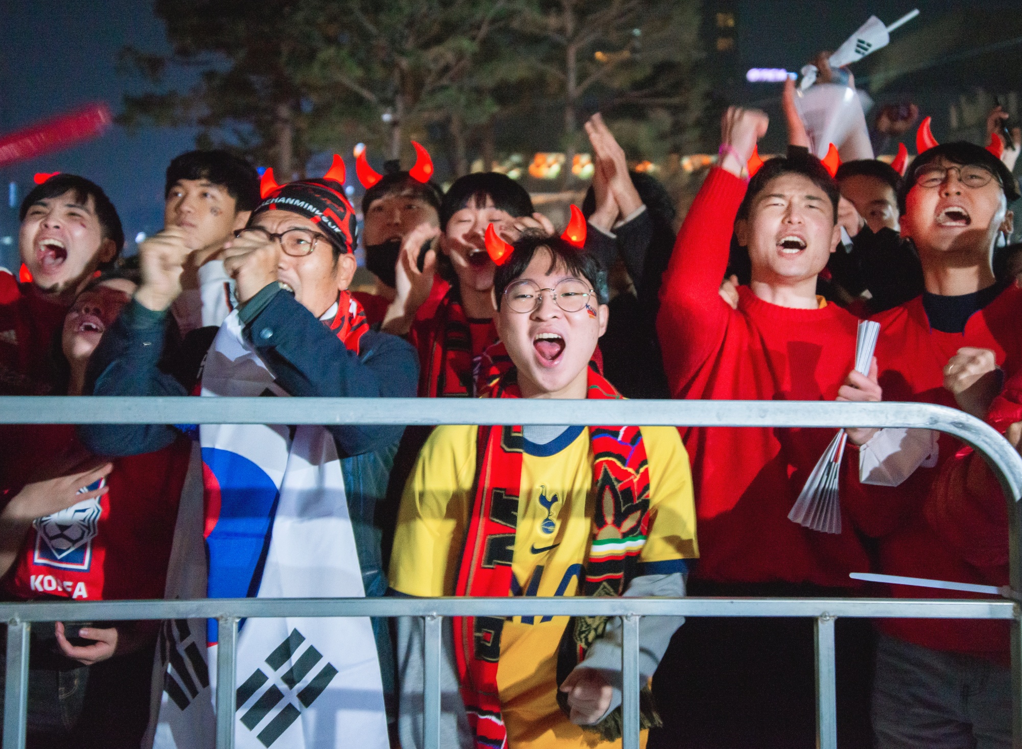 Qatar World Cup, Party, Football, Seoul, South Korea