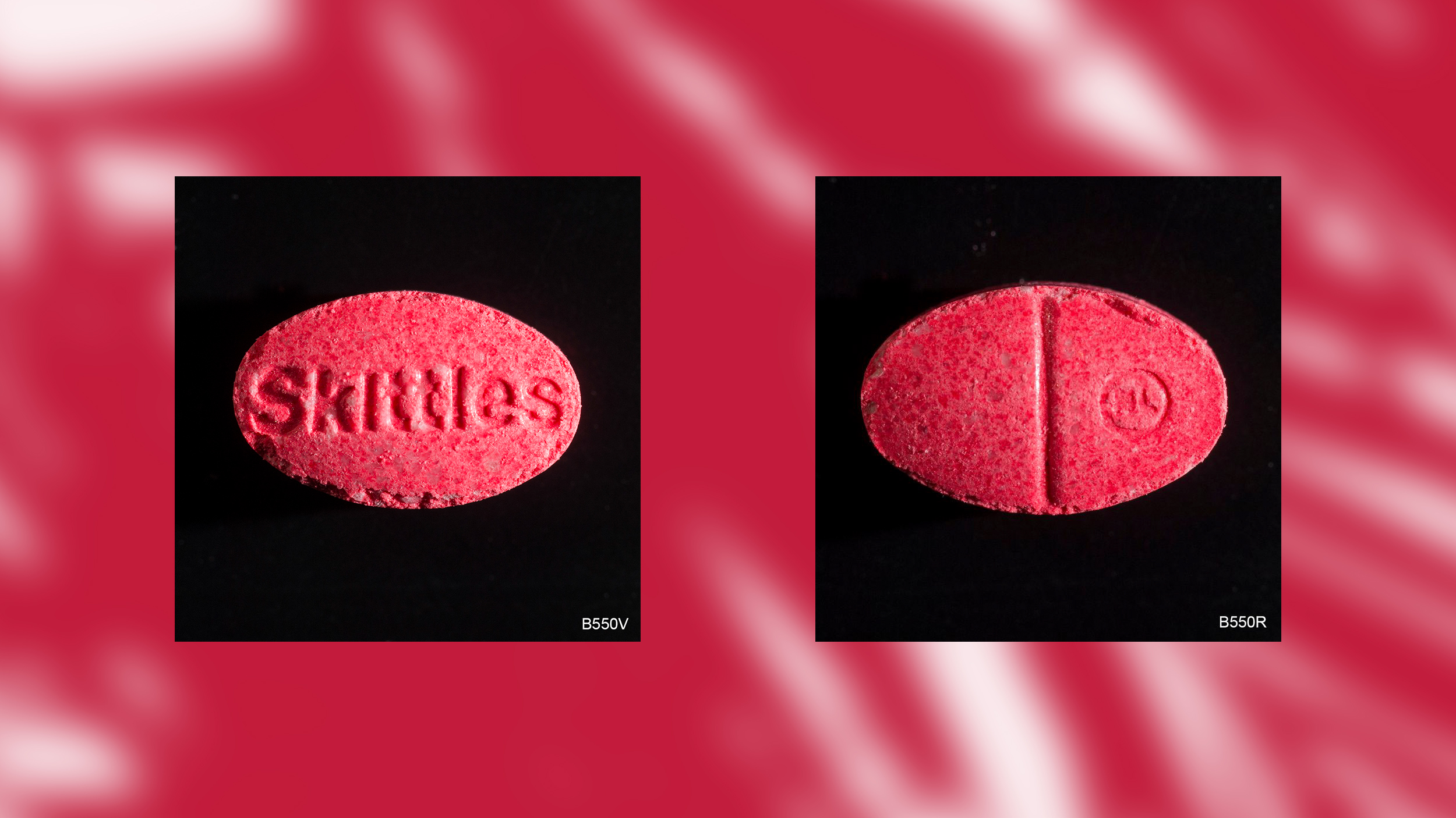 Eine Pinke Pille mit