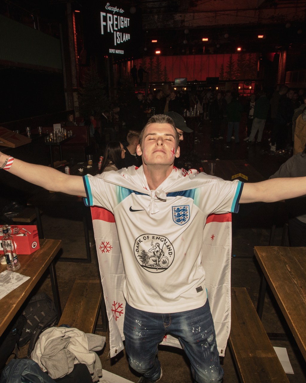 England Fans Looked Ecstatic After Latest World Cup Win