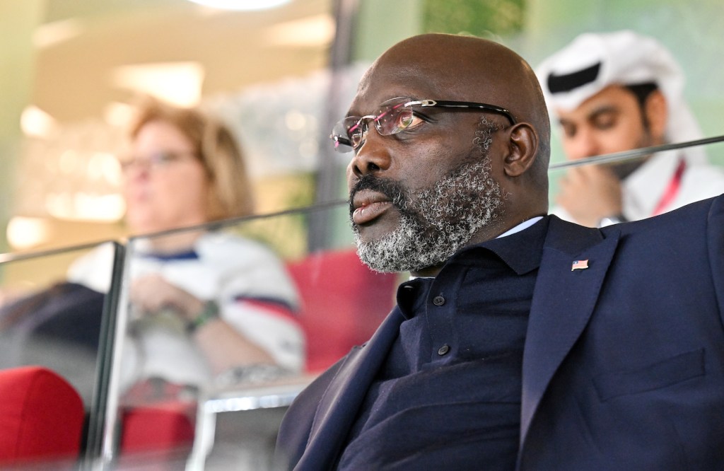 Presiden Liberia George Weah Dikritik, 7 Pekan Nonton Anak Main di Piala Dunia