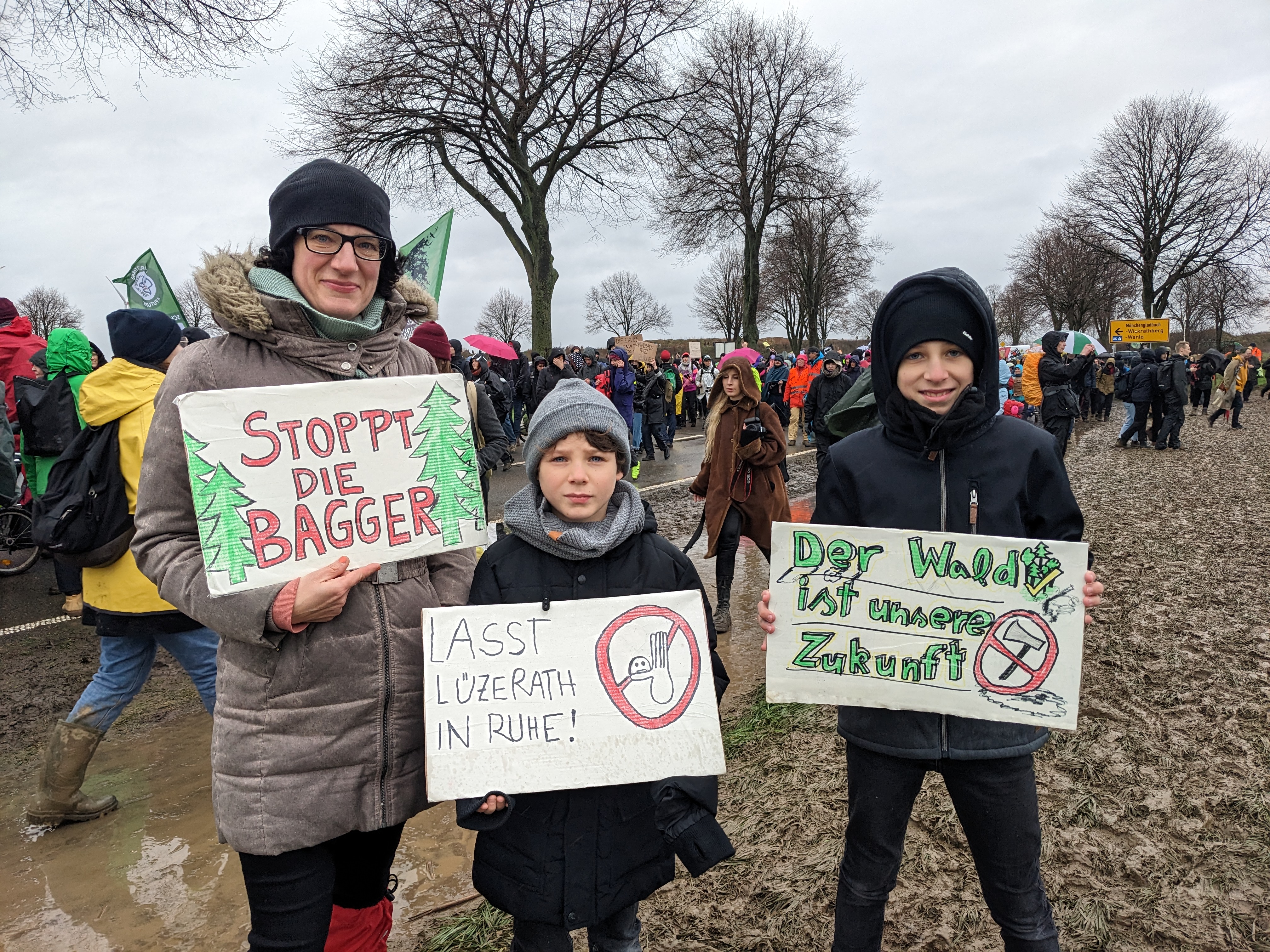 lutzerath protesta cambiamento climatico