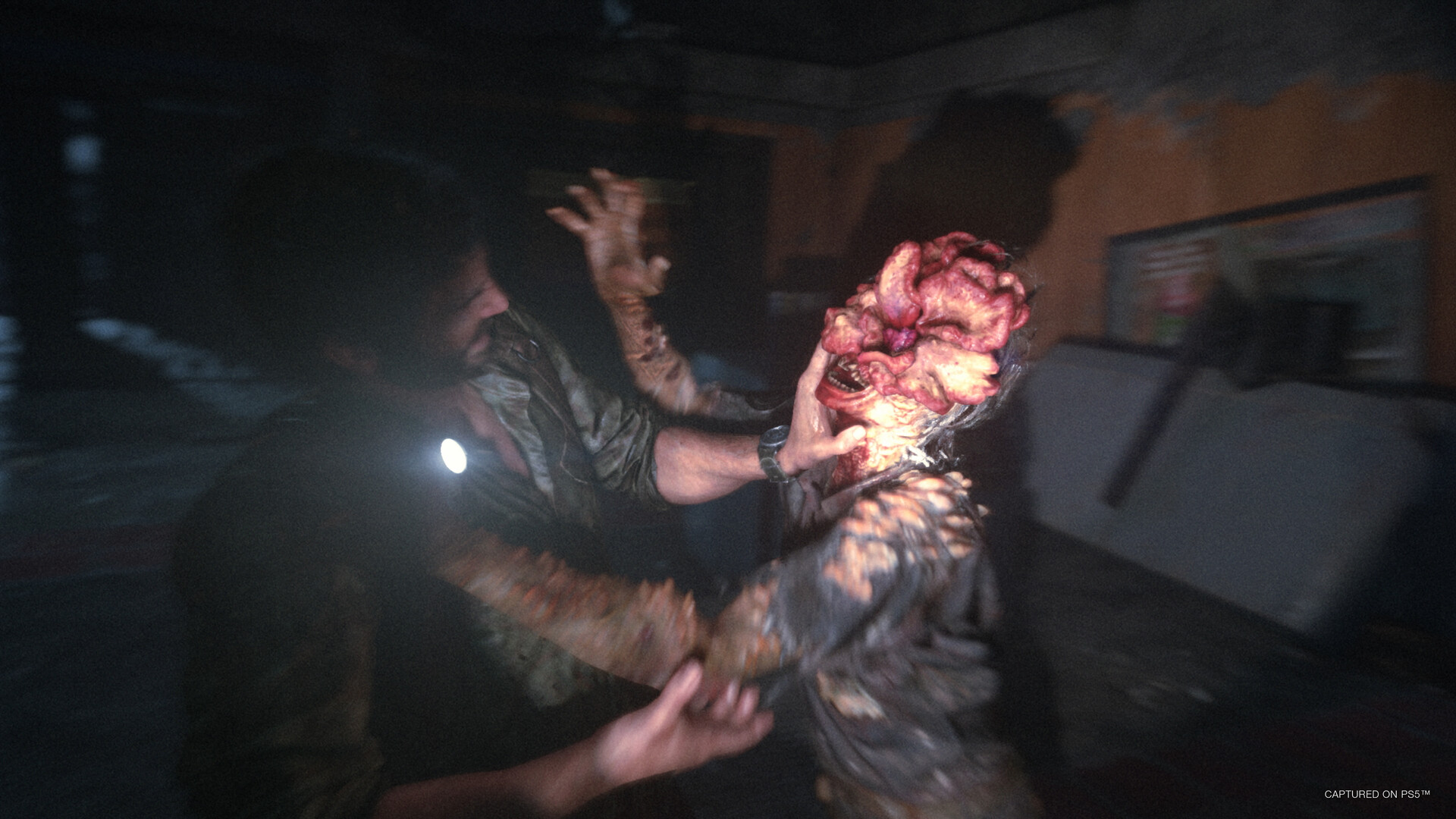 A screen shot from the video game 'The Last of Us'