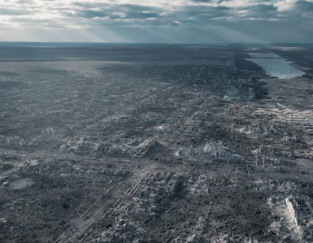 Ăsta era cândva un oraș din Ucraina