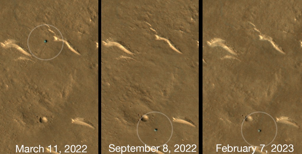 NASA: Rover Mars Tiongkok Sudah Lama Gak Bergerak