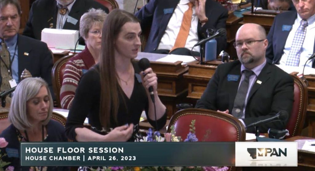 Republicans Just Banned Montana’s First Trans Legislator From the House Floor