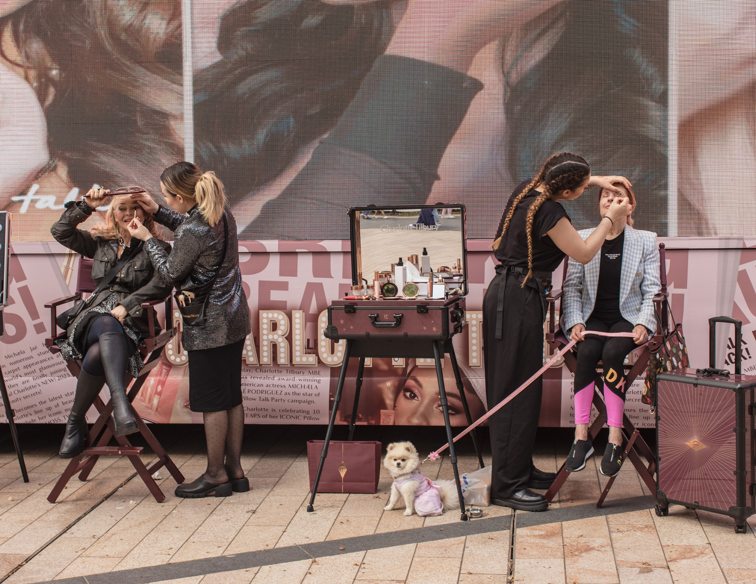 Eurovision 2023 in Liverpool: Dogs and people get their makeup done
