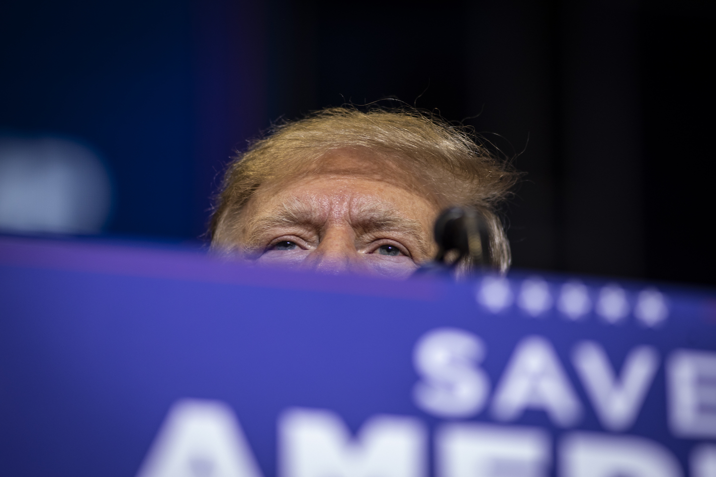 Former President Donald Trump speaks on May 28, 2022 in Casper, Wyoming. (Chet Strange/Getty Images)