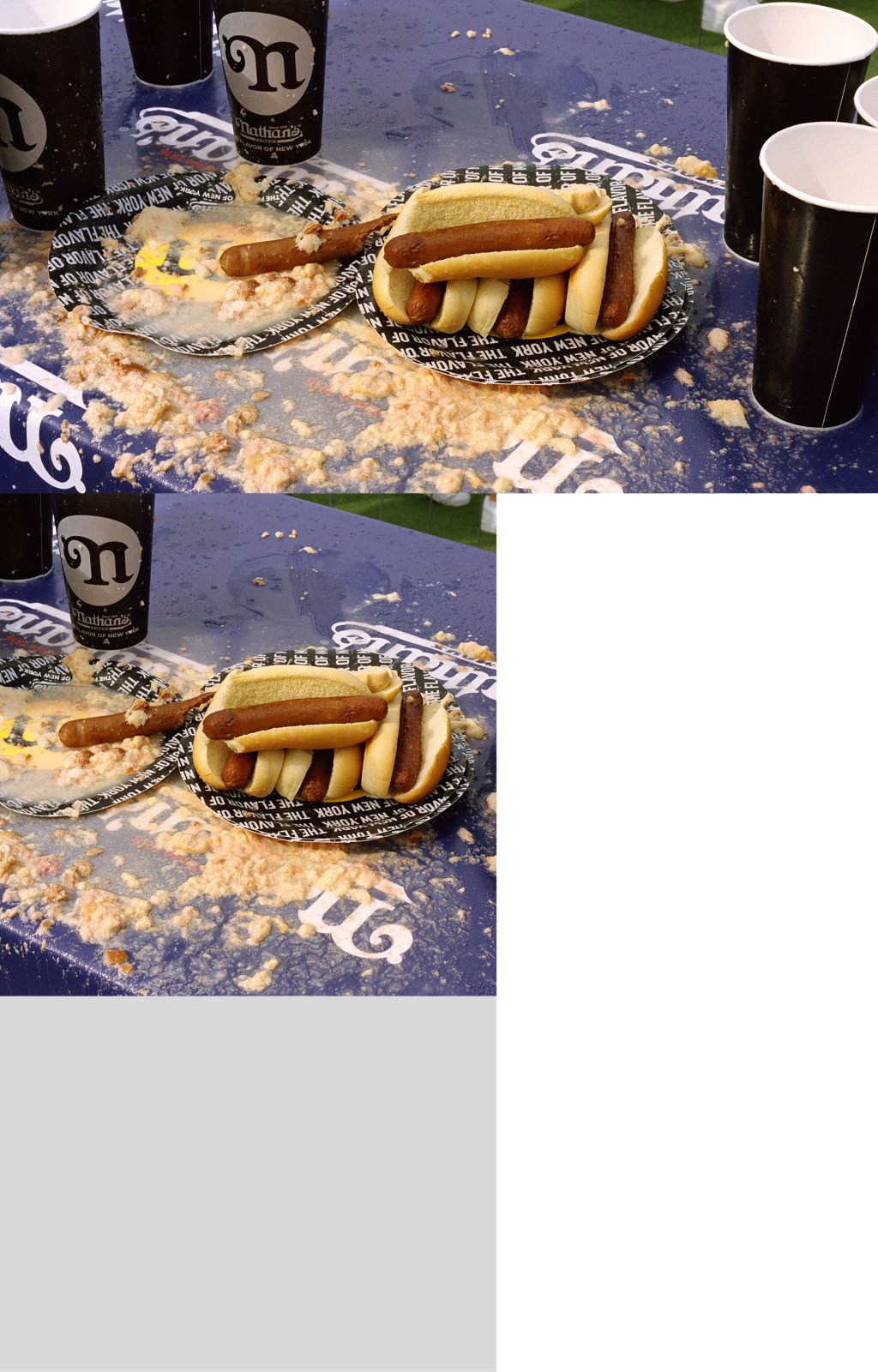Smakelijke beelden van de eerste officiële Britse hotdog-eetwedstrijd