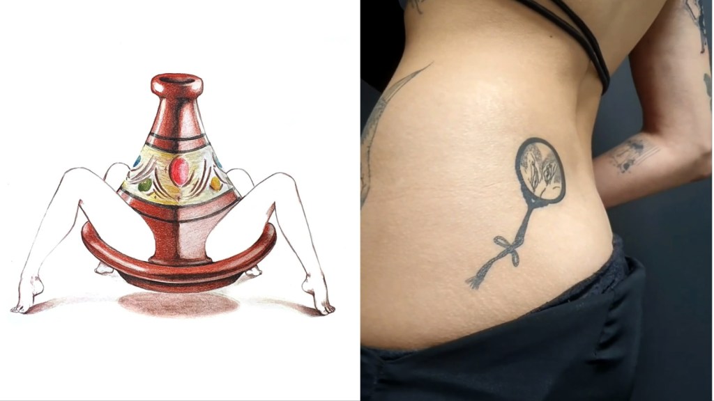 Khaddouj maakt sensuele tatoeages voor vrouwen die hun eigen seksualiteit vieren