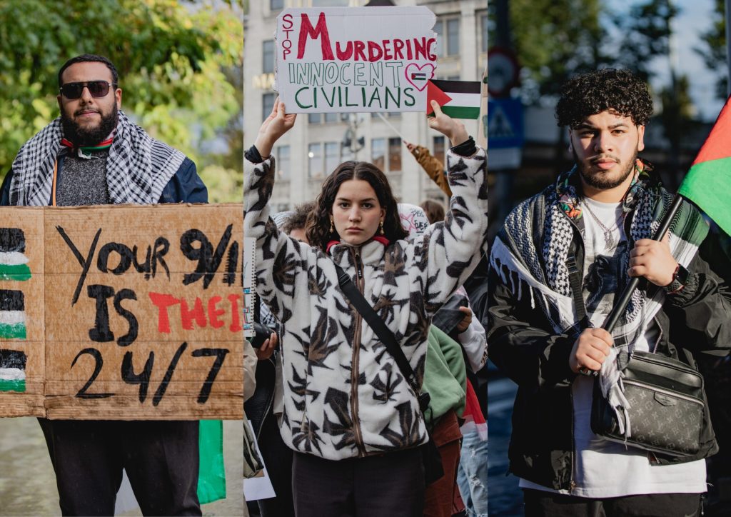 We vroegen jonge mensen waarom ze bij de demonstratie waren voor Palestina