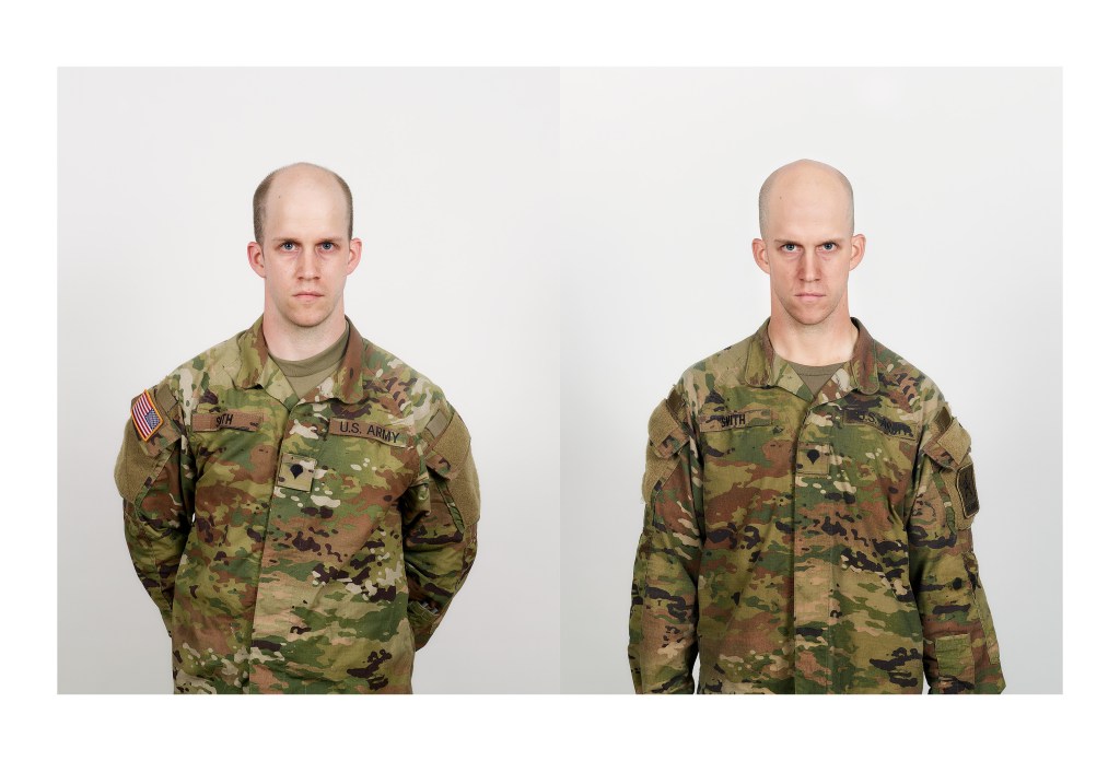 Vor- und nachher Fotos von US-Soldaten